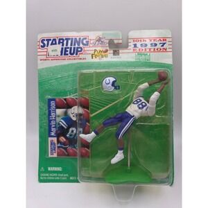 Marvin Harrison 1997 Starting Lineup Indianapolis Colts Kenner Figure Card NFL